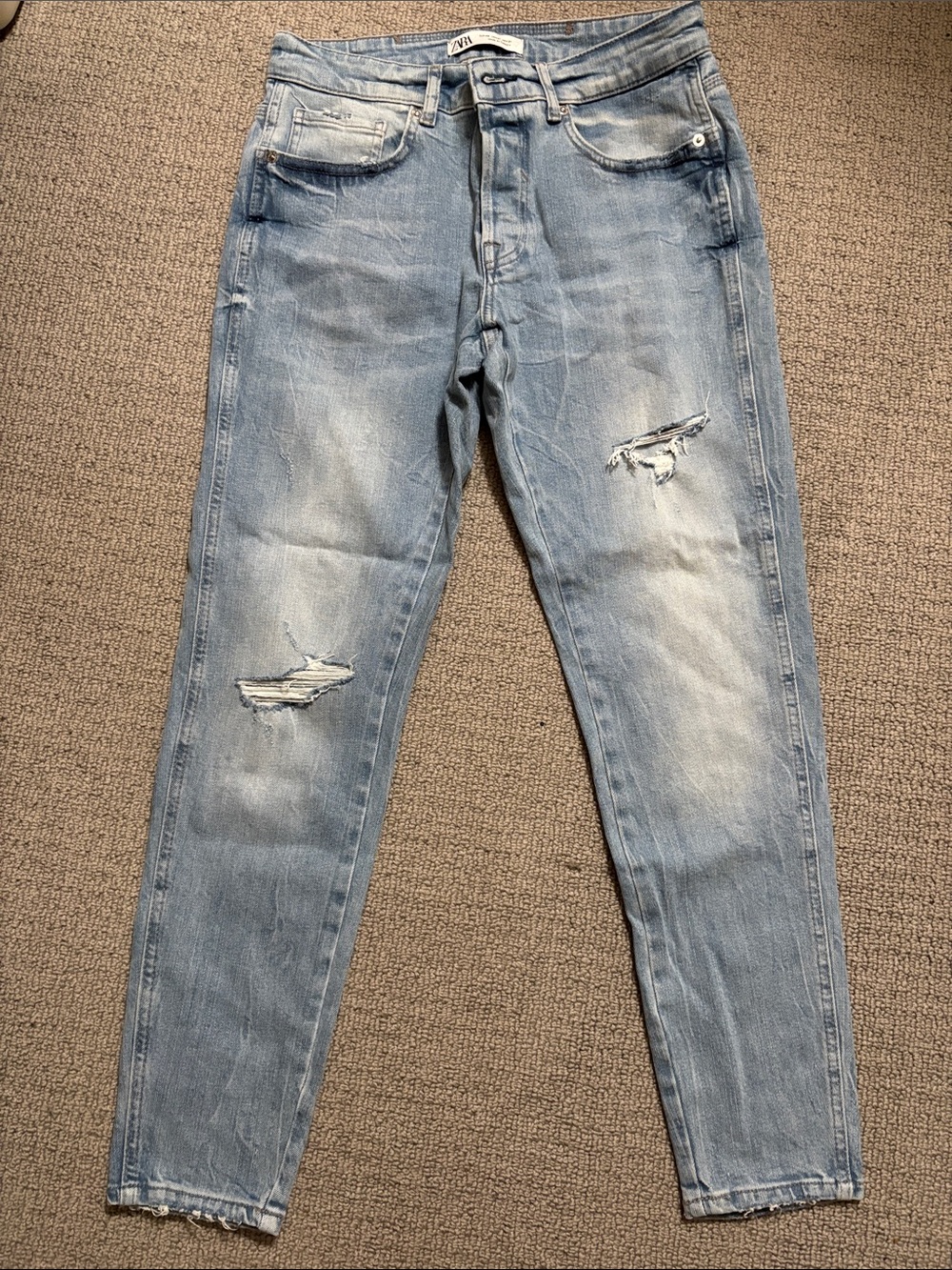 Men’s Zara Ripped SkinnyJeans